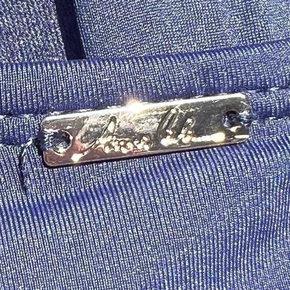 🌻NEW (w/tags!) Anne Cole Navy Blue Twist Front 1-Piece Swimsuit Size 6 - Picture 7 of 9